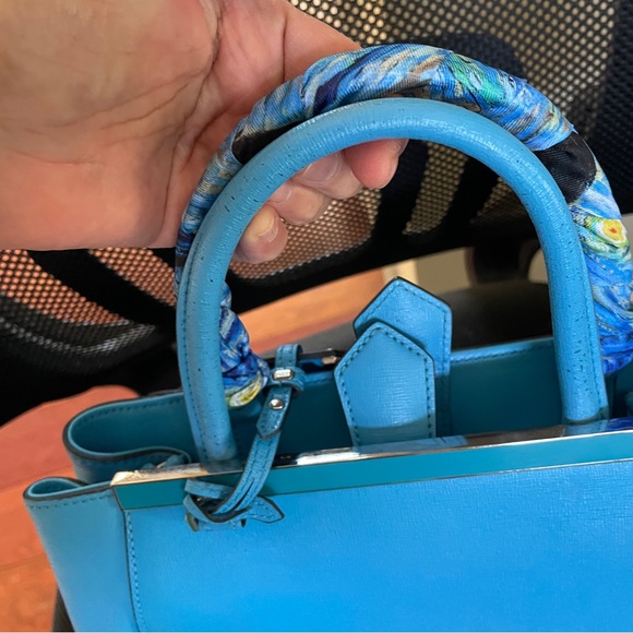 FENDI Petite Jules Hand Bag Leather 2way - Picture 7 of 16